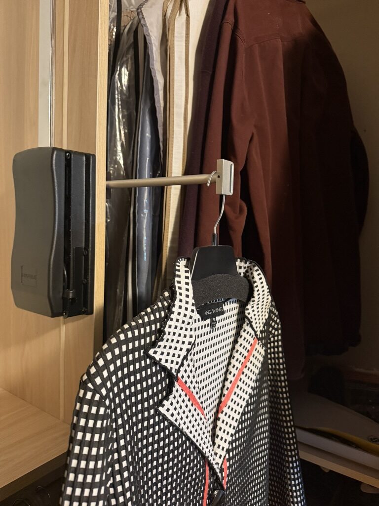 Closet detail by TrueForm Closets